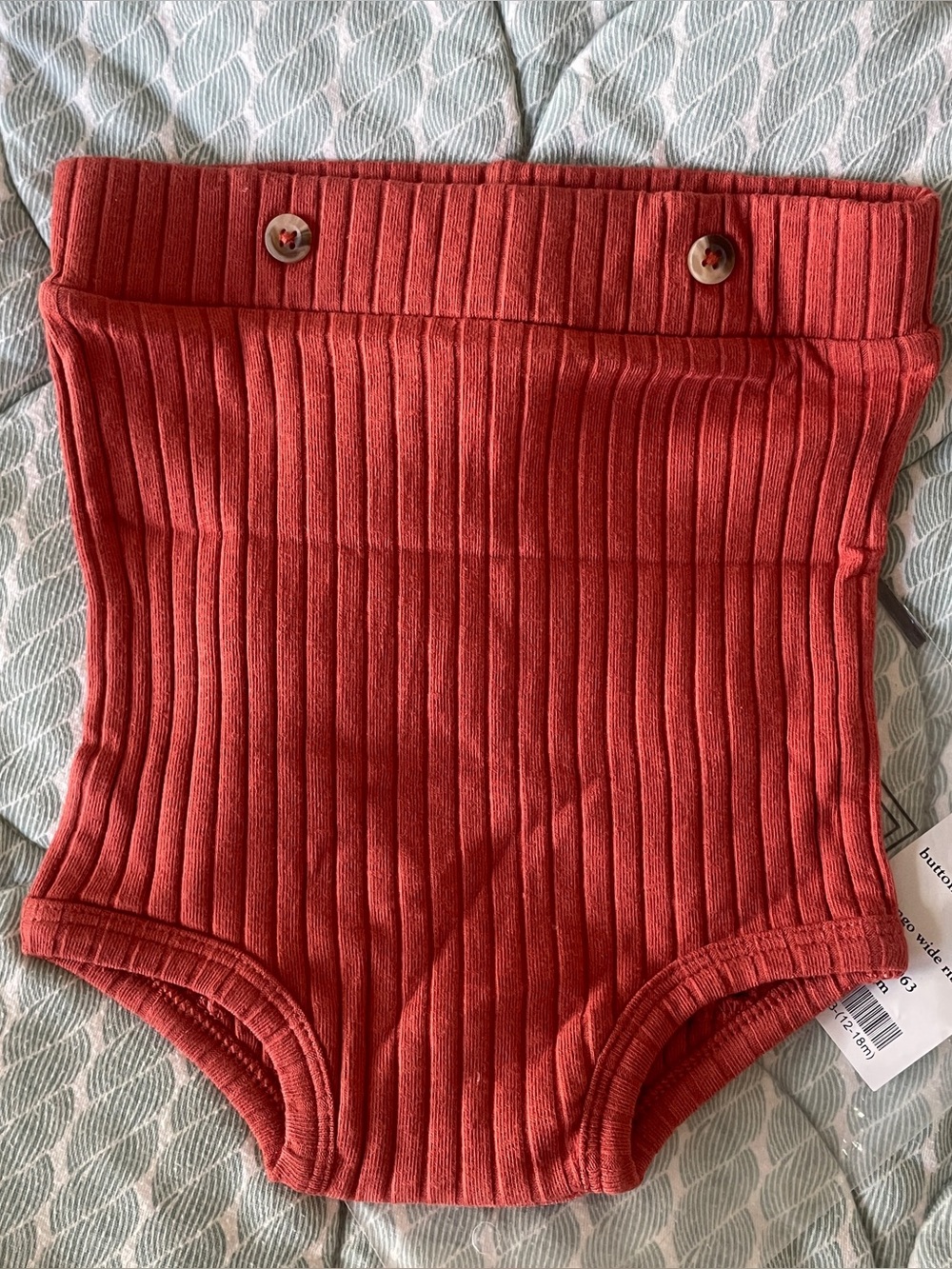 NWT Kate Quinn button bloomer, reddish
